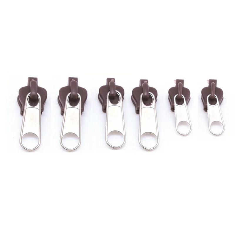 6/36pcs Fix Zip Puller Universal Instant Zippers Fix Zipper Repair Kit Replacement Zipper Pull Slider For DIY Sew Accessories