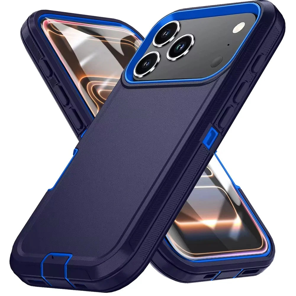 3in1 Defend Phone Case For iPhone 18 16 17