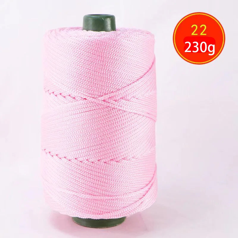 225g Lightweight Ice Silk Thread Handcrafted for Summer Cool Hats, Sun Hats, Storage Baskets, Seat Cushions, Yarn