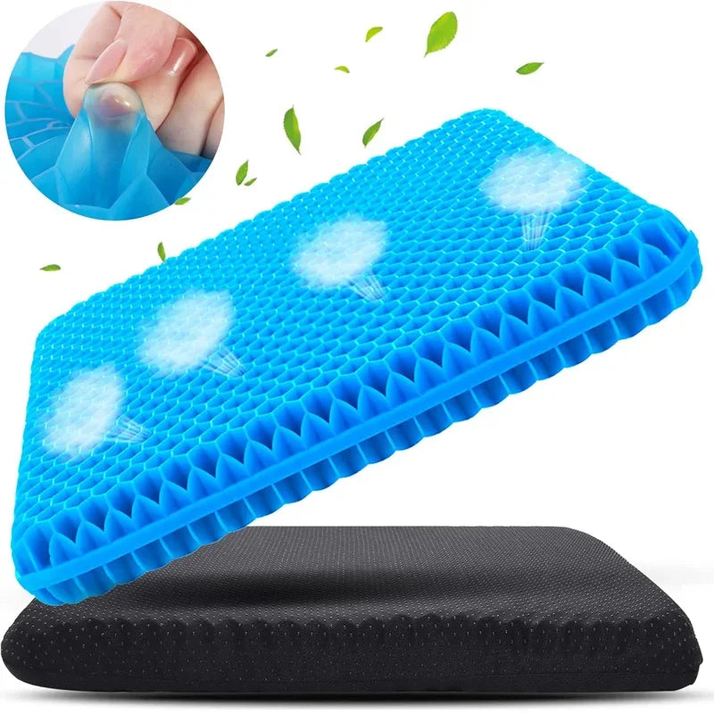 Honeycomb Cooling Gel Seat Cushion