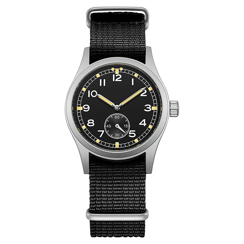 TPW Luminous Men's Vintage Military Field Watch Retro Quartz 38mm