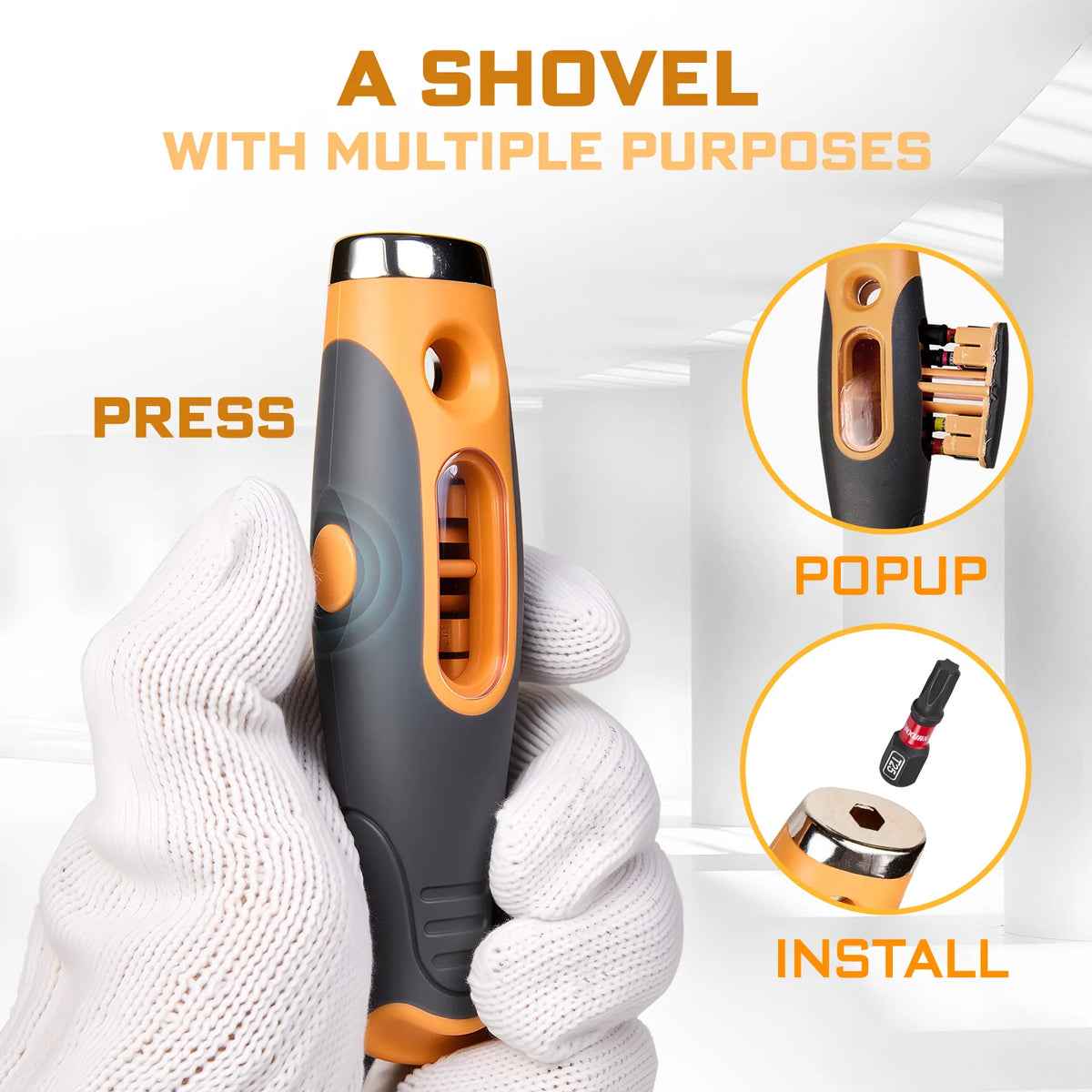 Geinxurn 16-In-1 Multi-Function Scraper