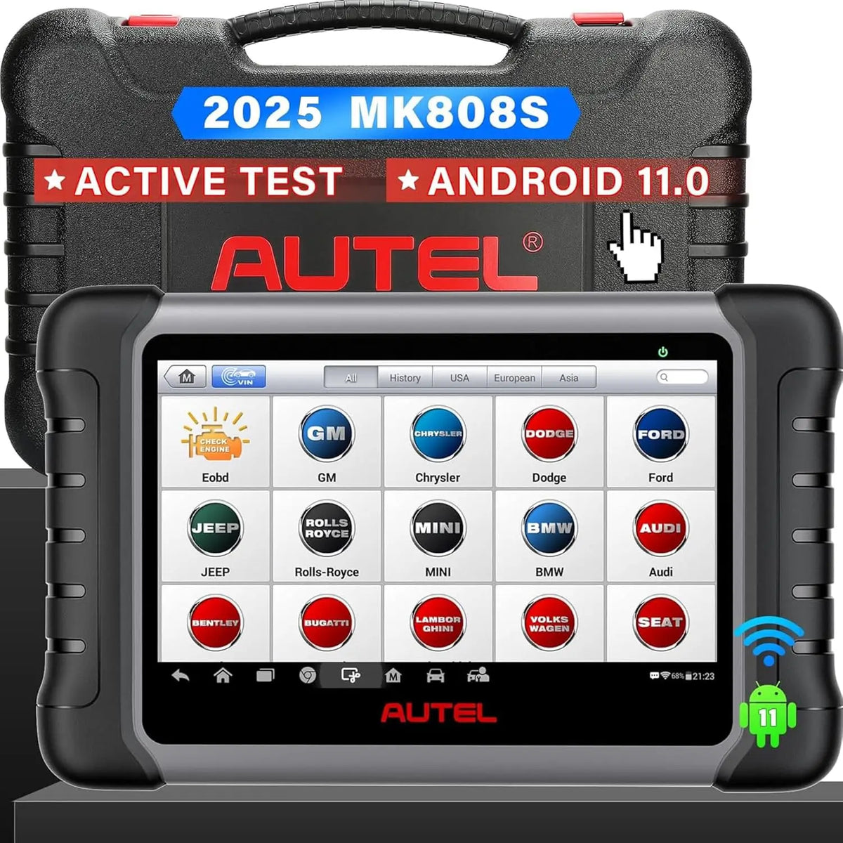 Autel Maxicom Mk808s Bidirectional Tool As Mk808bt Pro Mx808s