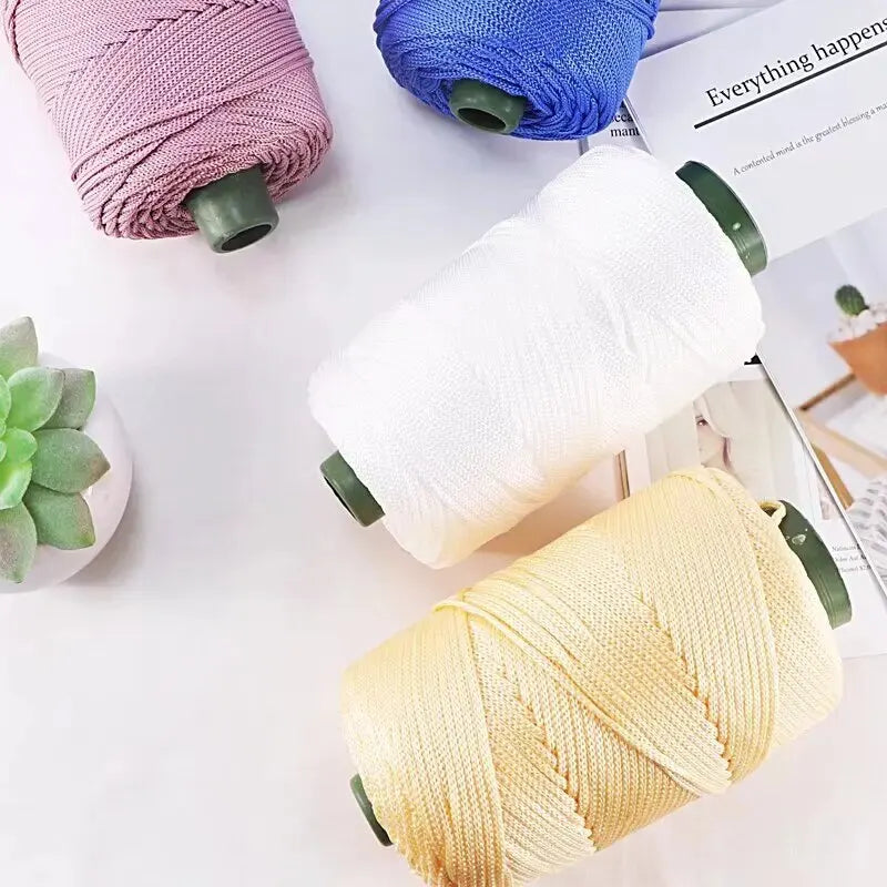 225g Lightweight Ice Silk Thread Handcrafted for Summer Cool Hats, Sun Hats, Storage Baskets, Seat Cushions, Yarn
