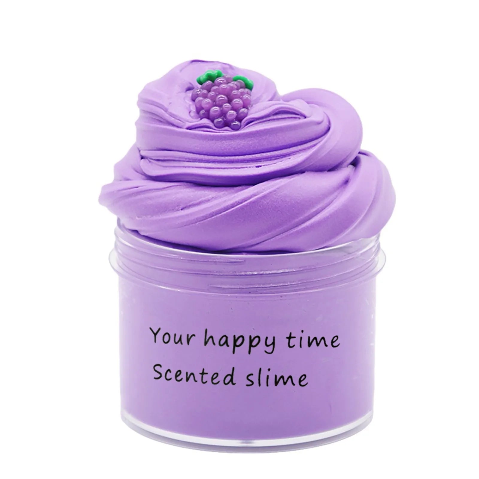 DIY Butter Slime Fruit Kit Soft Non-sticky Cloud Slime Scented Toy Kids Gift 70ml Relieve Pressure Education Rainbow Slime Craft
