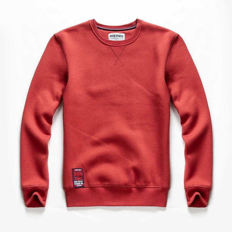 Autumn Fashion Mens Hoodies Solid Casual O-neck Sweatshirt Class Style Male New Trend Long Sleeve Hoodies Men Streetwear BP20931