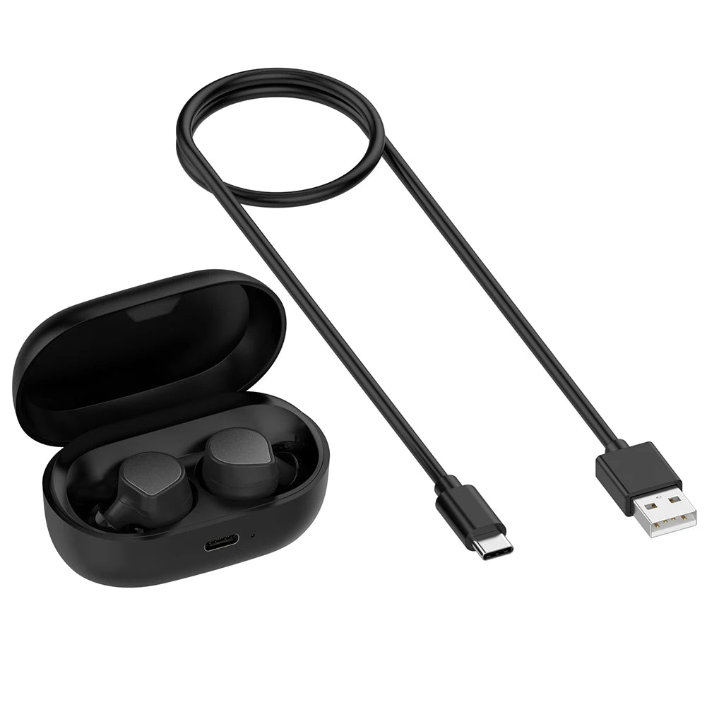 Charger Case for Jabra Elite 7 Pro Earbuds Type-C Port Wireless Charger Case Replacement Charger Case Cradle Dock