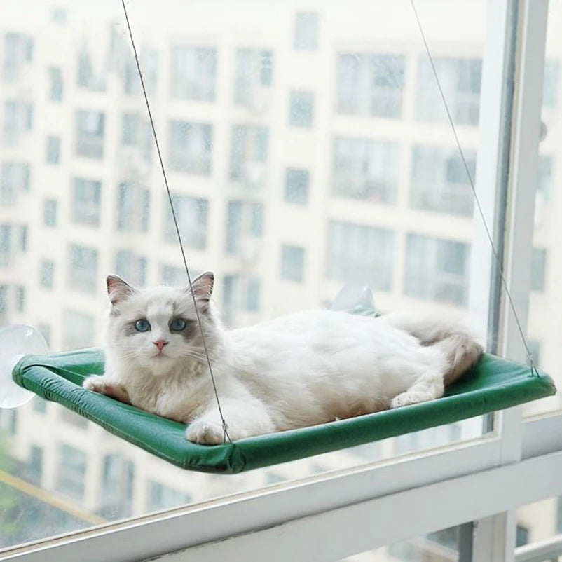 Four seasons universal cat hammock window cat climbing frame glass balcony hanging suction cup nest pet sunning machine