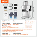 SucceBuy Electric Vegetable Slicer 4 in 1 Multifunctional Food
