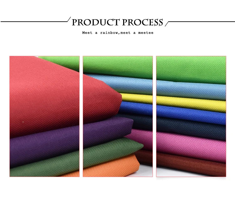 50*150cm 600D Waterproof Oxford Cloth Fabric PVC Sun Protection Rainproof Fabrics Backpack Tent Outdoor Material Accessories