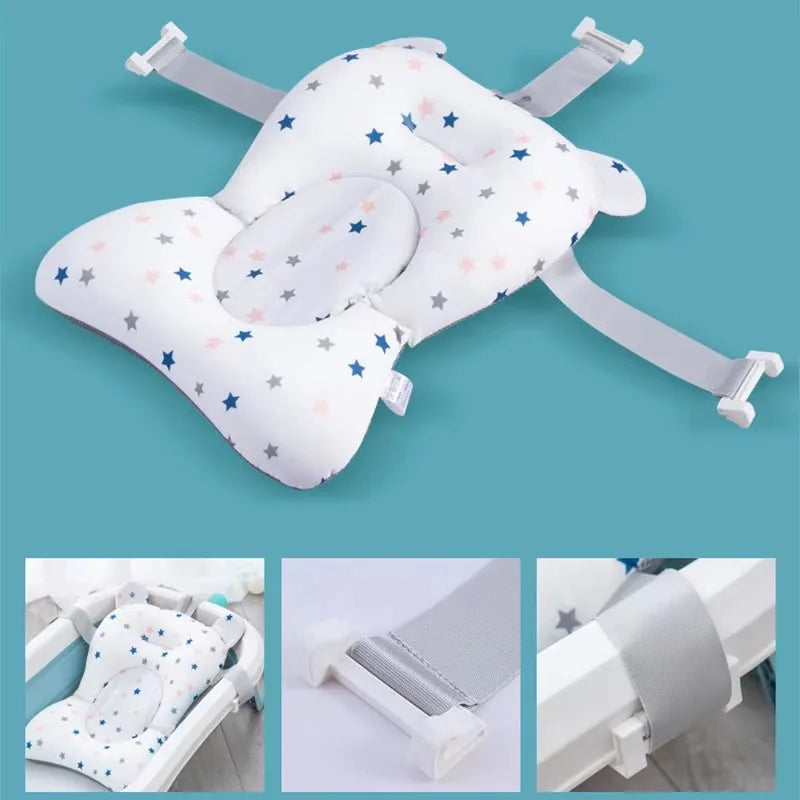 Anti-Slip Baby Bath Support Seat Cushion