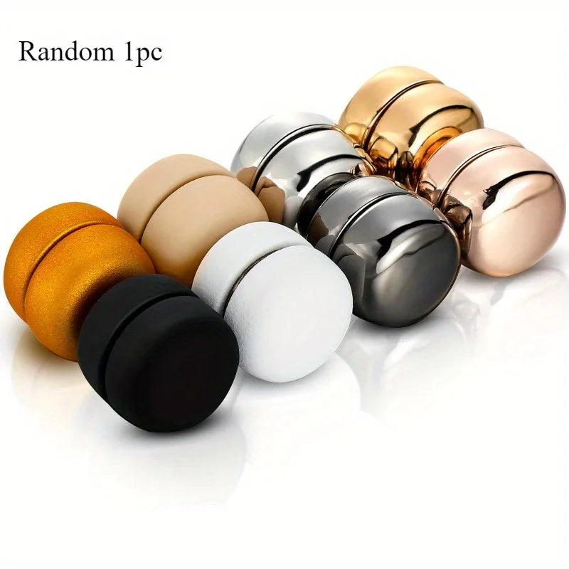 Brooch Headscarf Magnetic Pin Buttons For Clothing Buckle Hijab Brooch Strong Small Snaps Clothes Hat