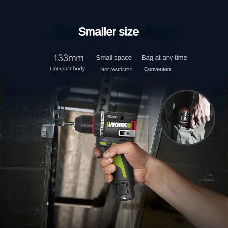 12V Cordless Electric Drill With Smart Clutch