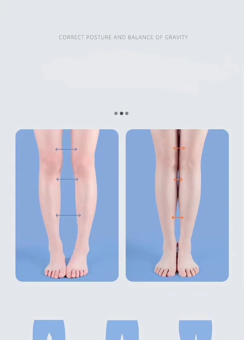 Insoles Unisex Orthopedic Insoles-Effective for Leg Shape Correction Overpronation/Supination Flat Feet O-Leg X-Leg&Arch Support