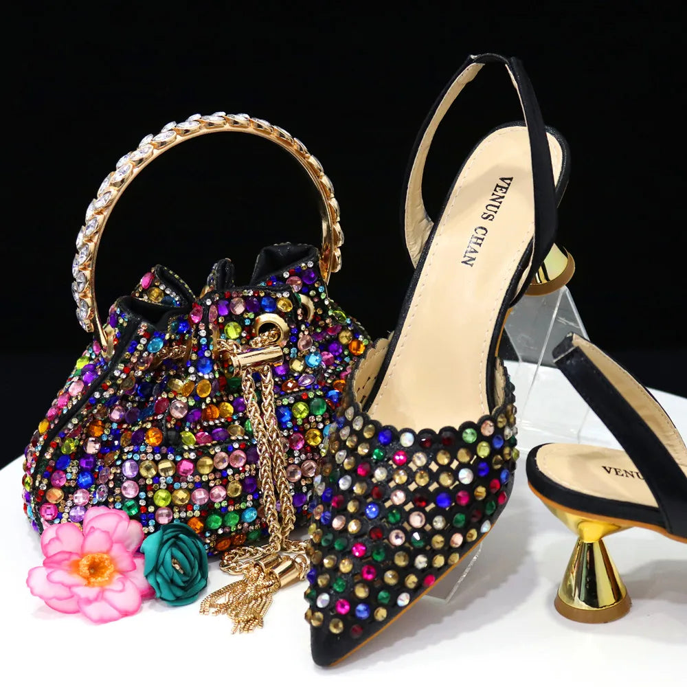 Venus Chan New INS High-Heeled Pointed Toe Wedding Shoes