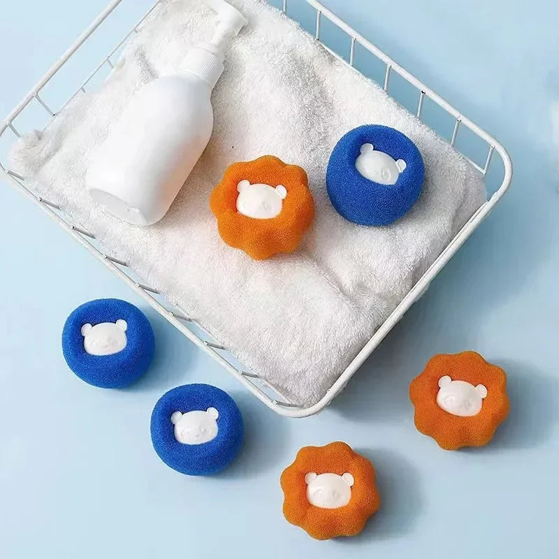 Laundry Balls Pet Hair Remover Reusable Washing Machine Lint Catcher Clothes Fluff Fur Cleaner Home Cleaning Tools