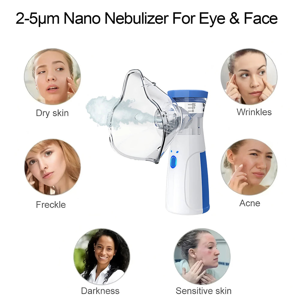 Mini USB Mist Facial Sprayer Humidifier Nebulizer Face Steamer Moisturizing Beauty Instruments Face Skin Care Tools