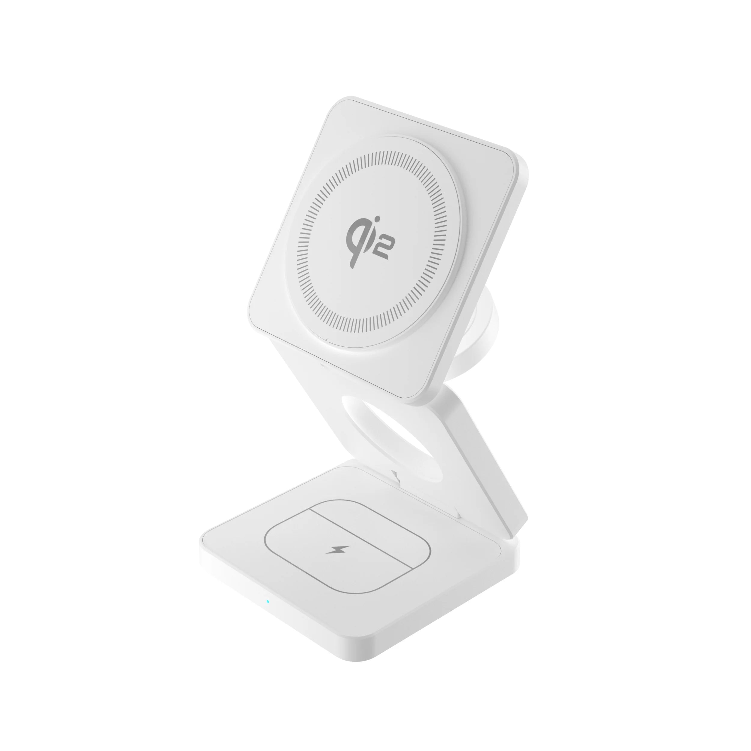 3 in 1 Wireless Charger Qi2 15W For iPhone 16 15 14 13 12 Fast Charging Station For Apple Watch 9 8 7 6 5 for Airpods pro stand