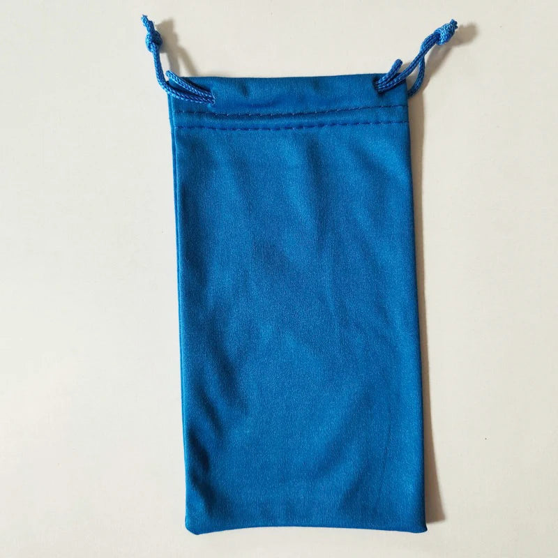Microfiber Eyeglasses Bag Sun Bag Portable Cloth Bag Sunglasses Sunglasses Bag Simple Loading Glasses Storage Bag