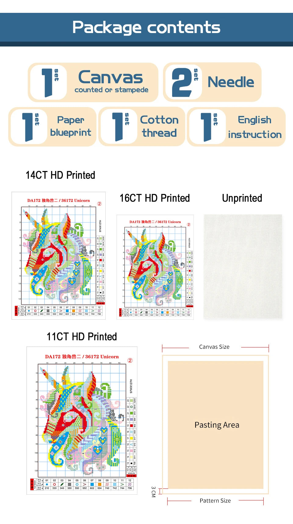 Garden Girl DIY Character Floral Patterns Cross Stitch Kits 14 16 11CT White Canvas Printed Fabric Embroidery Home Decor Crafts