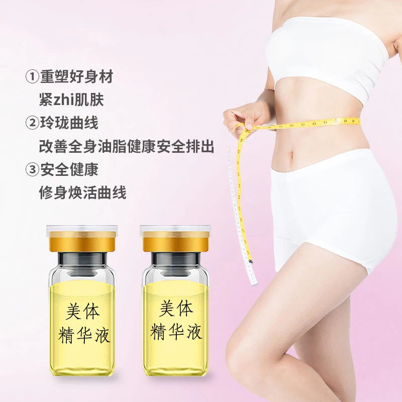 New 10ml Lemon Ampoule Serum For Face and Body Lipolytic V Line Slimming Beauty Skin Care