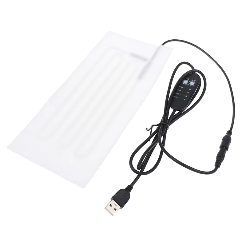 5V USB Heating Pad Pet Electric Heater Pad Winter Warm Carpet Carbon Fiber Heating Pad Hand Warmer Pet Heating Pad