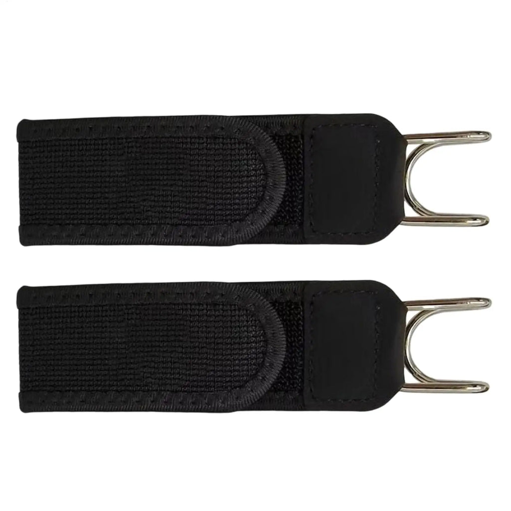No Buckle Belt 2 Pieces Buckleless Stretchable Waistband Elastic Convenience Belt for Walking Daily Commuting Office Casual