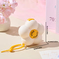 Cute Flowers Storage Box Pendant Dopamine with Dividers Jewelry Case Waterproof Plastic Medicine Box Travel
