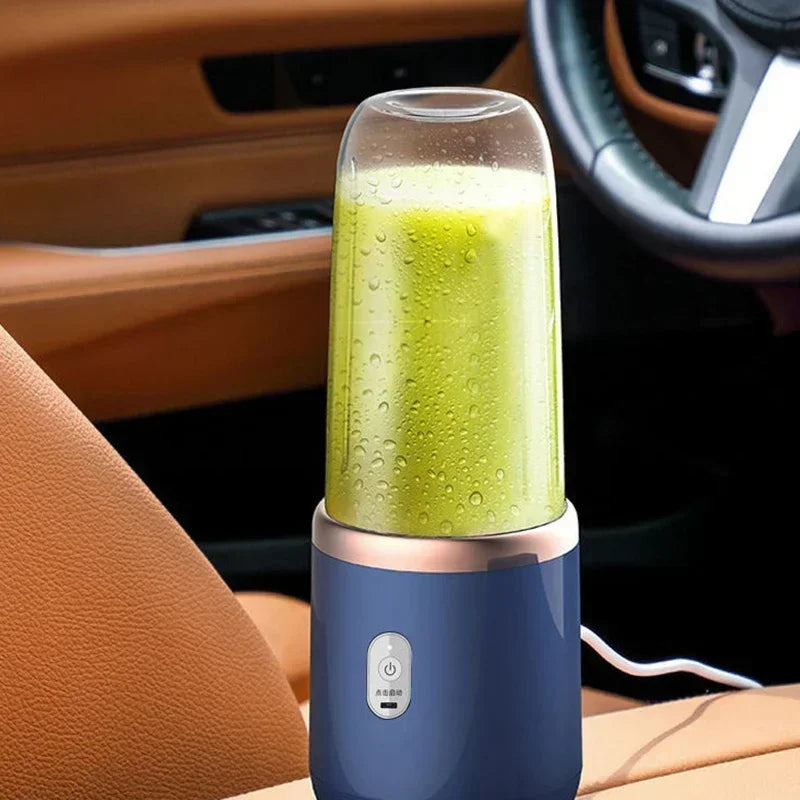 Juicer Cup Set Portable Mixer with 6 Blades Mixer Machine Automatic Smoothie Blender Lemon Orange Fruit Squeezer Travel