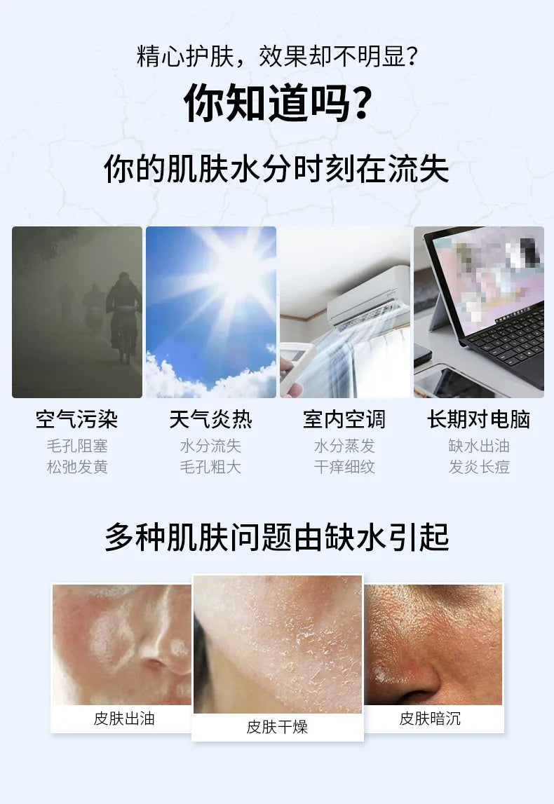 Mist Sprayer Facial Mini Portable Rechargeable Handy Face Humidifier Facial Sprayer Skin Care Machine For Face Hydrating