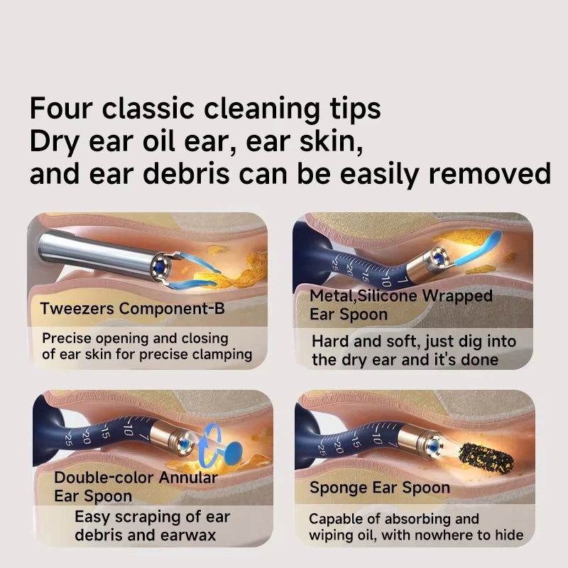 Original Bebird EarSight Plus I35R Visual Ear Cleaner Earpick