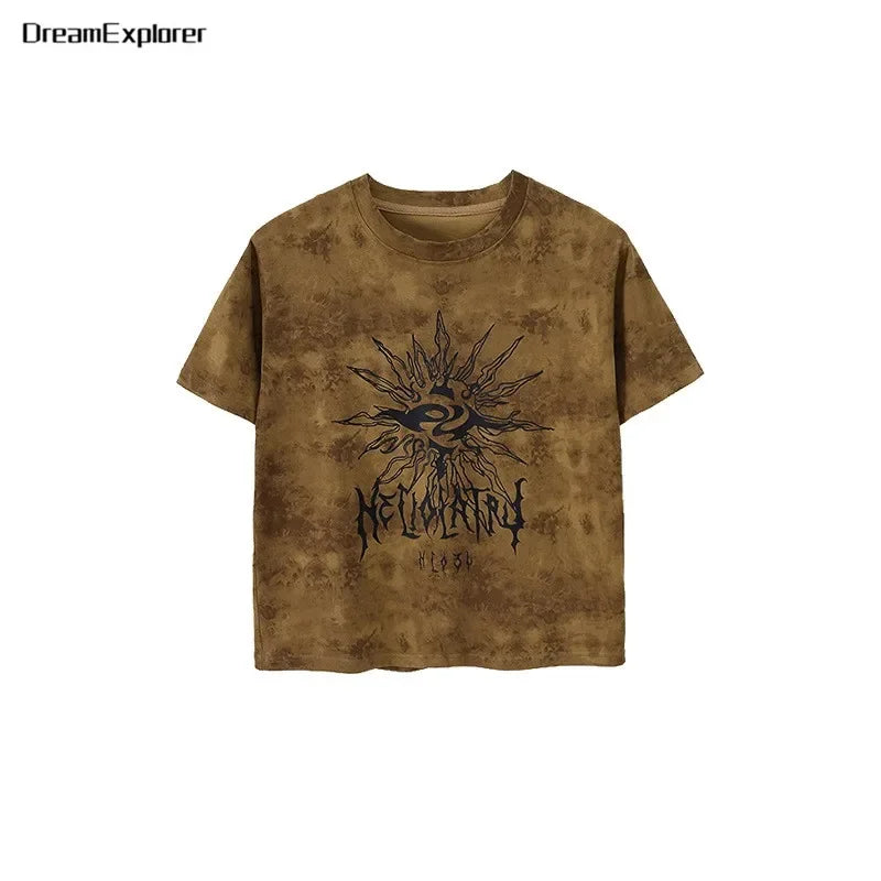Boys Wasteland Punk Street Dance Sweatshirt Jeans Pants Girls Hip Hop Clothes Sets Kids Jazz Stage Costumes Children Streetwear