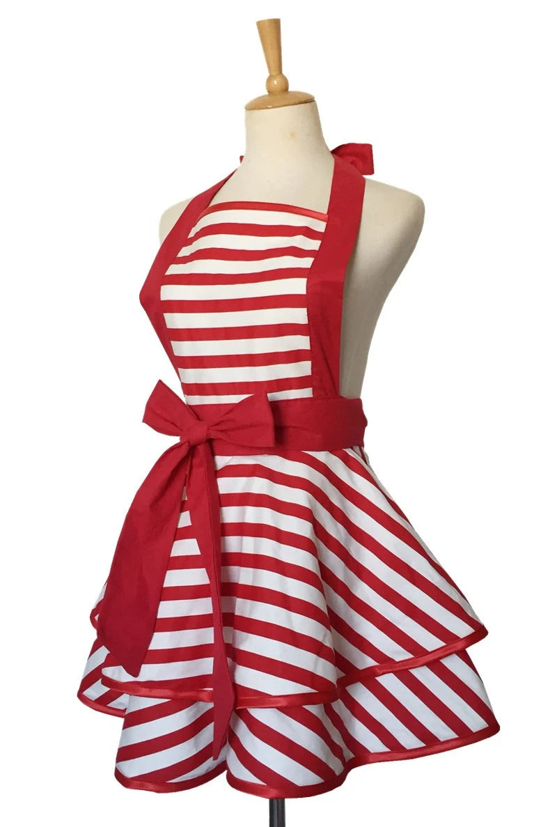 Lovely Apron Cute  Large Swing Princess Apron kitchen Cooking Oilproof Aprons for Women Girls