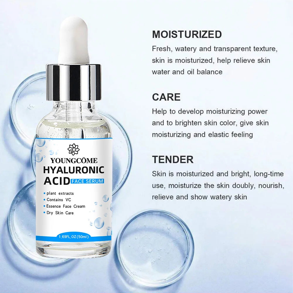 Hyaluronic Acid Facial Essence Deep Moisturizing Shrink Pores Tighten The Skin Facial Skin Essence Korean Skin Care Products