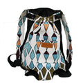 Canvas Pet Backpack Carrier For Small Medium Dog French Bulldog Chihuahua Outdoor Travel Shoulder Front Back Chest Cat Carrying