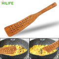 Filter Shovel Kitchen Cooking Tool Frying Steak Shovel Wooden