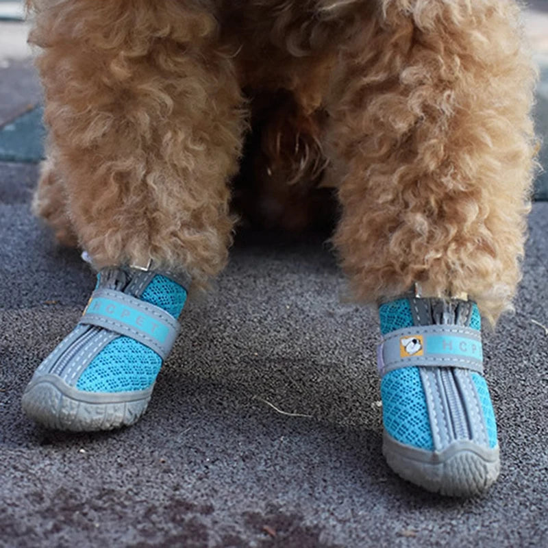 Dog Shoes Non-slip Soles Thick Plush Protection Paw Pet