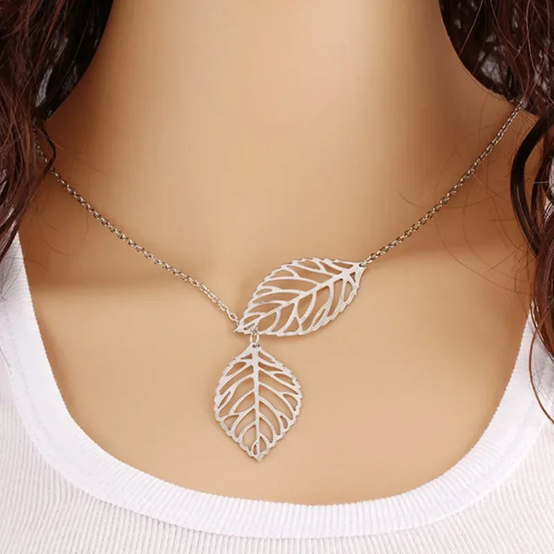 Minimalist Round Stick Pendant Necklace for Women Pearl Clavicle