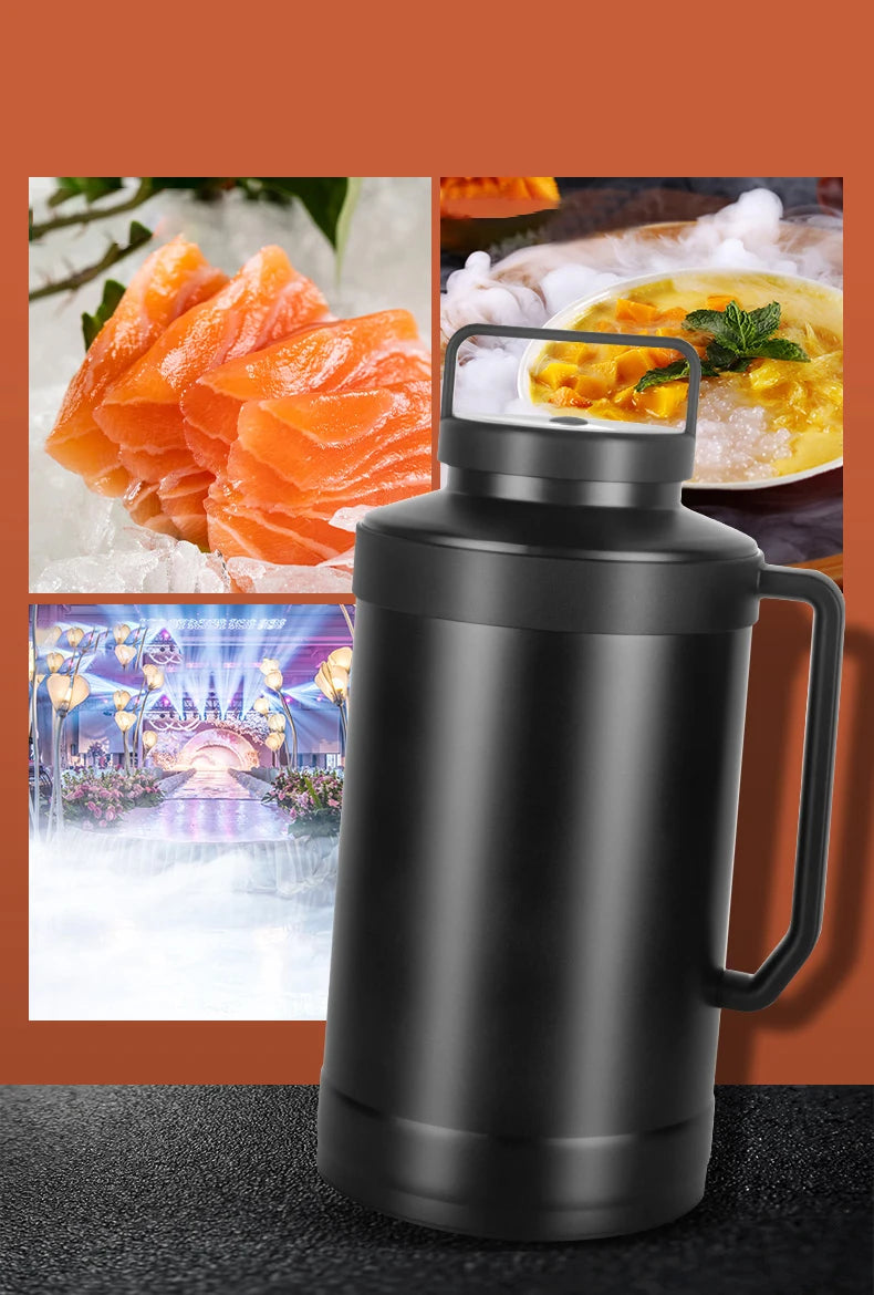 GIANXI Leakproof Thermos Outdoor Portable Thermos Bottle Large Capacity Keep Warm And Cold Tumbler Thermal Water Bottle