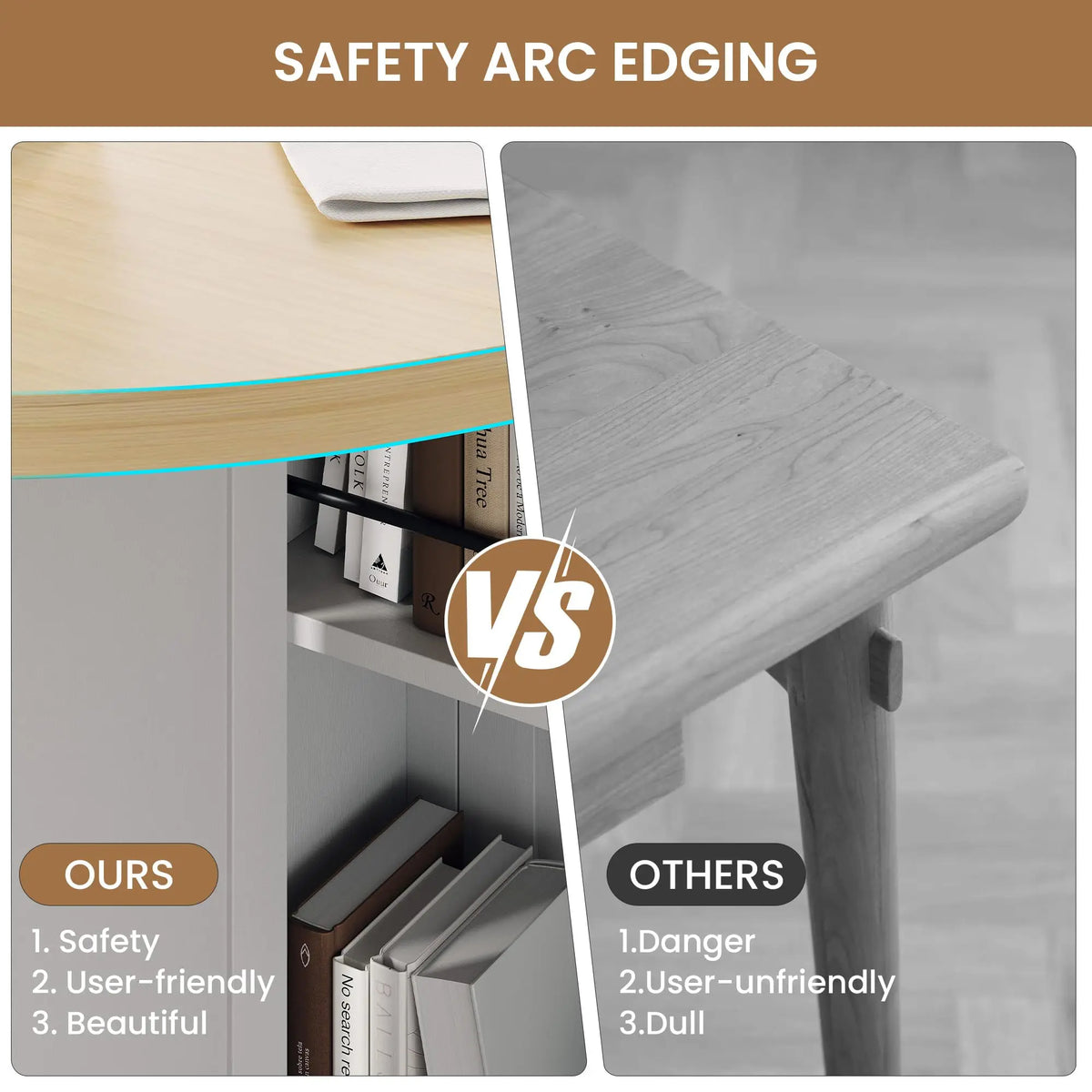 3-in-1 Folding Kitchen Table With Wine Rack