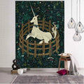 Psychedelic Animals Tapestry Wall Hanging Retro Tropical Plants Background Cloth Boho Hippie Kawaii Home Decor Yoga Mat Sheets
