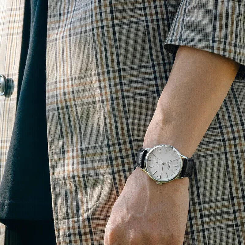 Seagull Mechanical Business Watch, Leather Strap