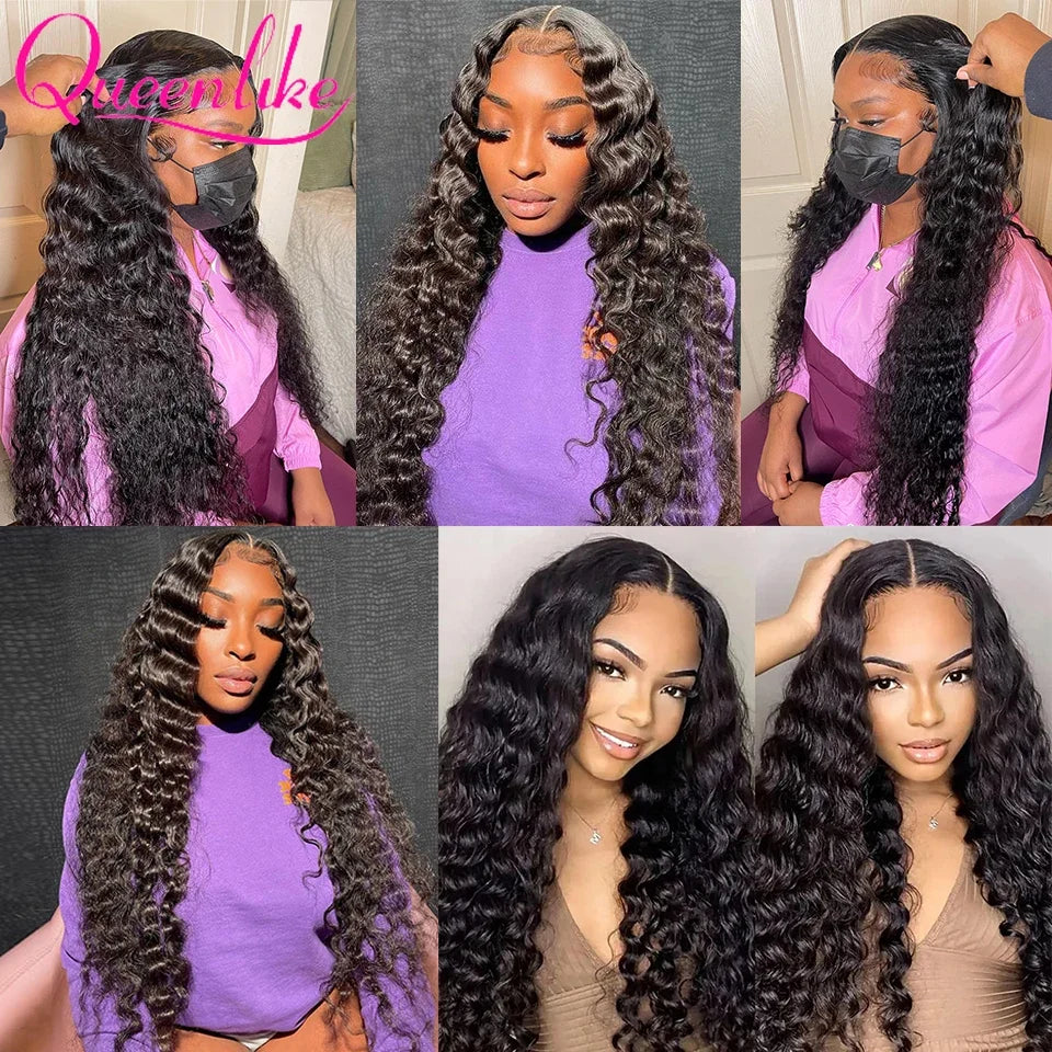 Deep Wave Human Hair Bundles, 24-28 Inch