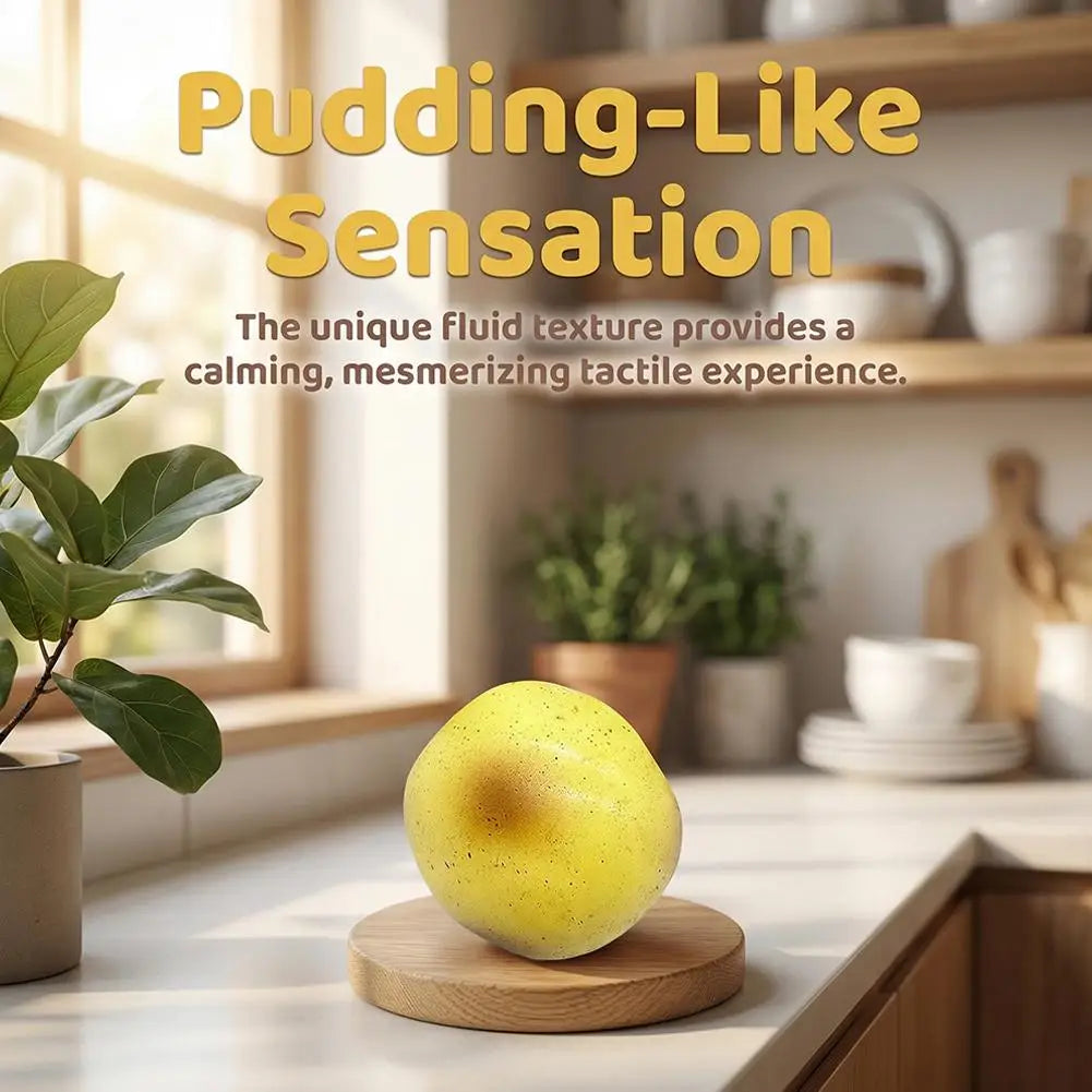 Potato Pudding Squishy Stress Ball Realistic Slow-Rise Fidget Toy