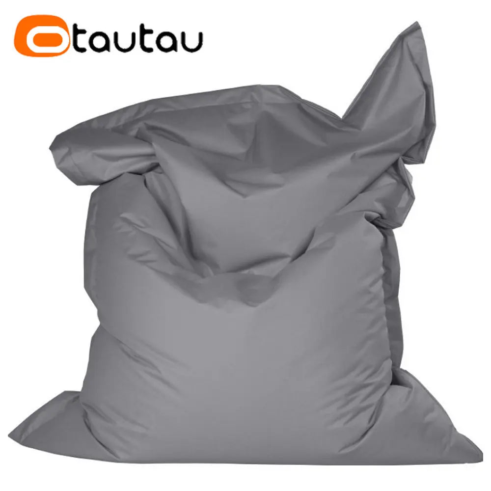 OTAUTAU Retangular Swimming Pool Floating Bean Bag Pouf Cover No Filler Waterproof Beach Pillow Sac Salon Sofa Bed Chaise Lounge