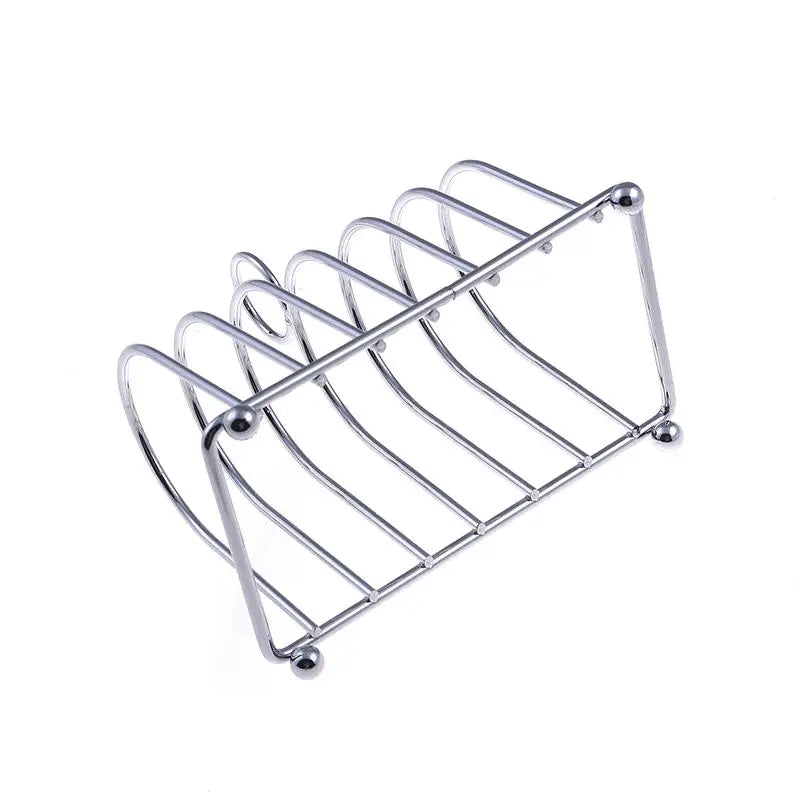 Stainless Steel Toast And Bread Rack Rectangle Food Display Tool For Air Fryer Accessories Food Tool Toast Rack For Kitchen