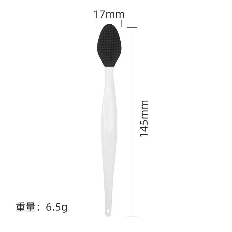 1/5PCS Beauty Skin Care Silicone Face Brush Exfoliating Facial Cleansing Scrub Nose Brush Blackhead Remove Double-Sided Brushes