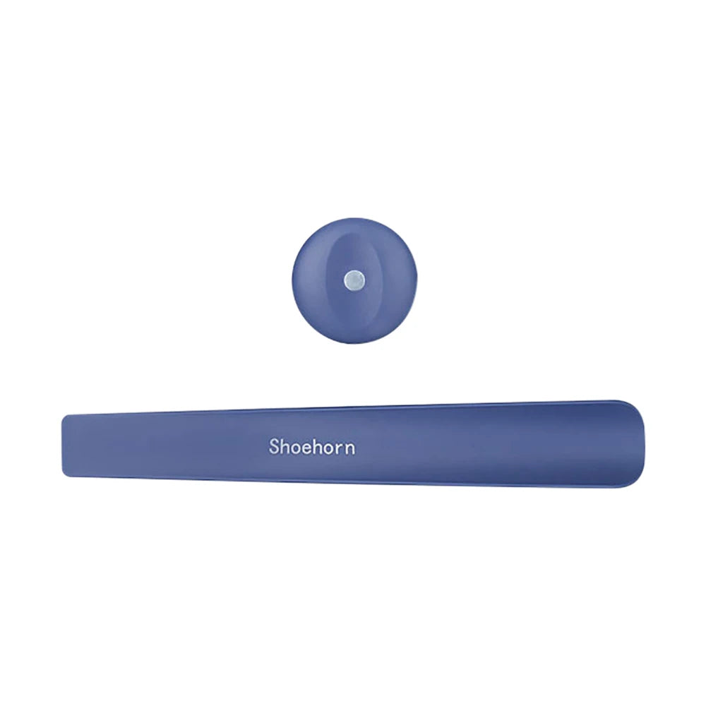 34CM Household Black Shoe Horn With Magnetic Attraction Shoe Lift School Convenient Shoe Cover Machine Household Wear Shoes Tool
