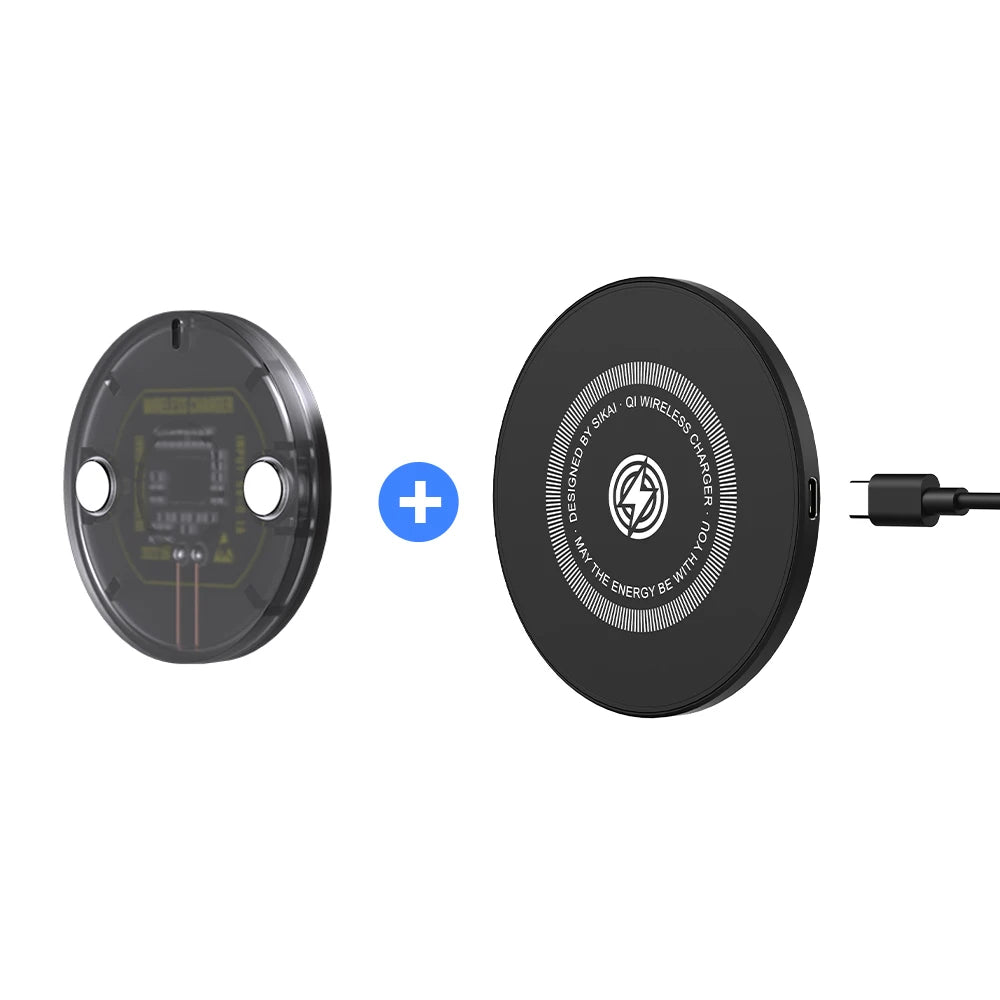 For Logitech Mouse Wireless Charging QI Module Base for Logi G502 G703 G903 G Pro X GPW Wireless Charger Mouse Accessories