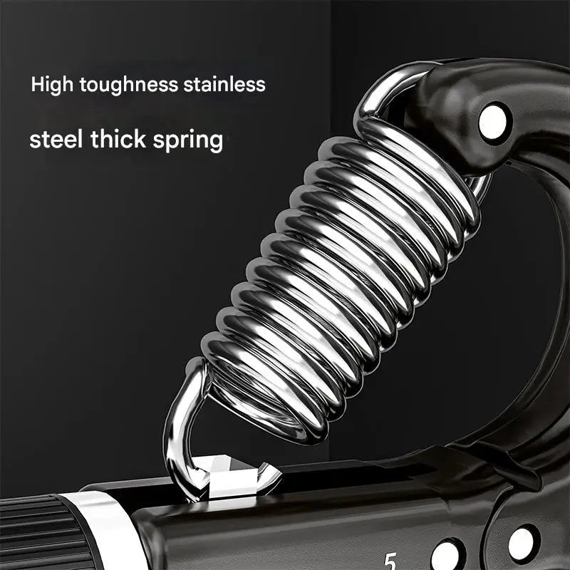 Hand Grip Strengthener Kit Adjustable Counting Gripper Finger Trainer